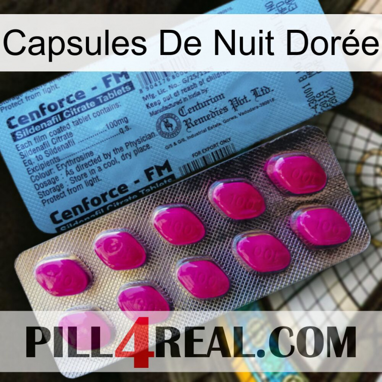 Capsules De Nuit Dorée 35